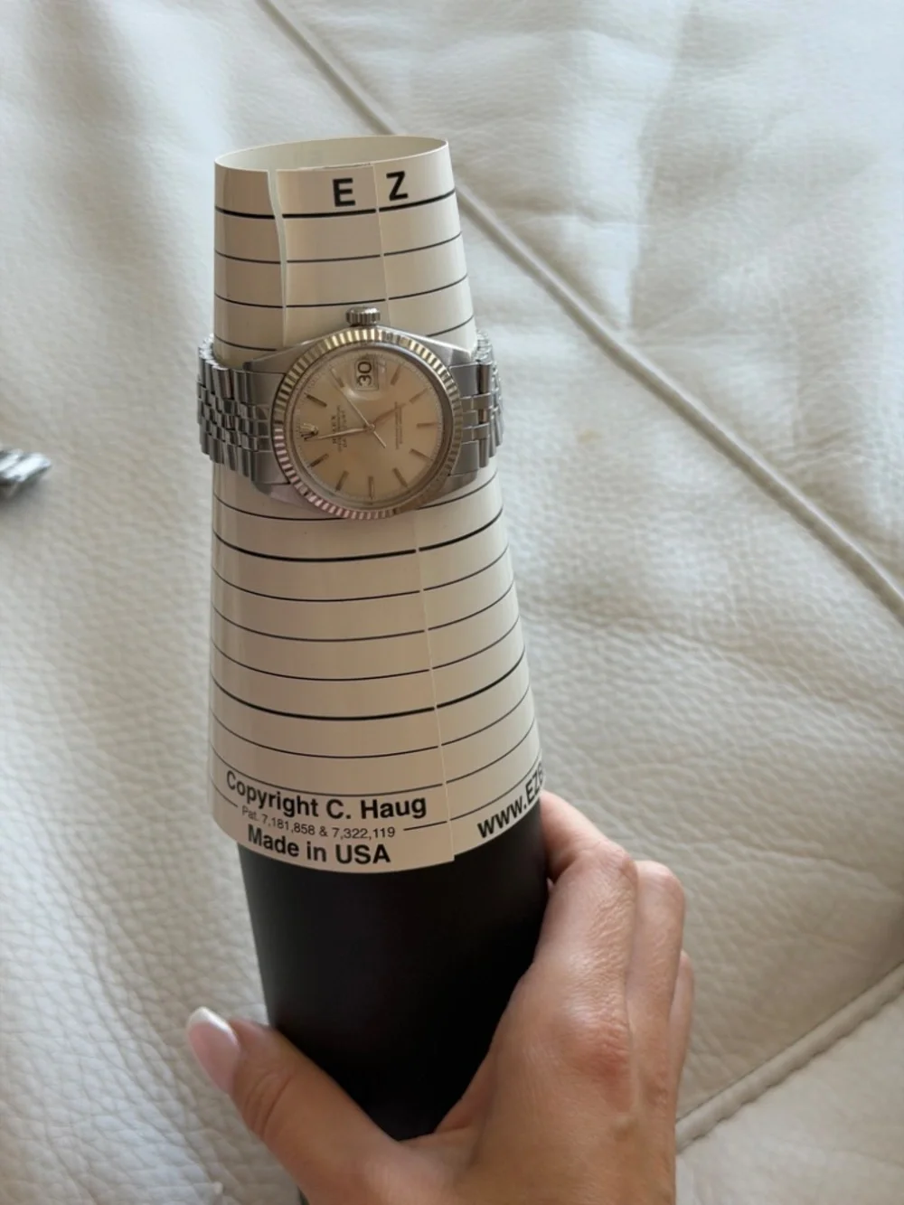 Vintage Rolex Datejust 36 Stainless Steel & 18k White Gold (Ref. 1601)